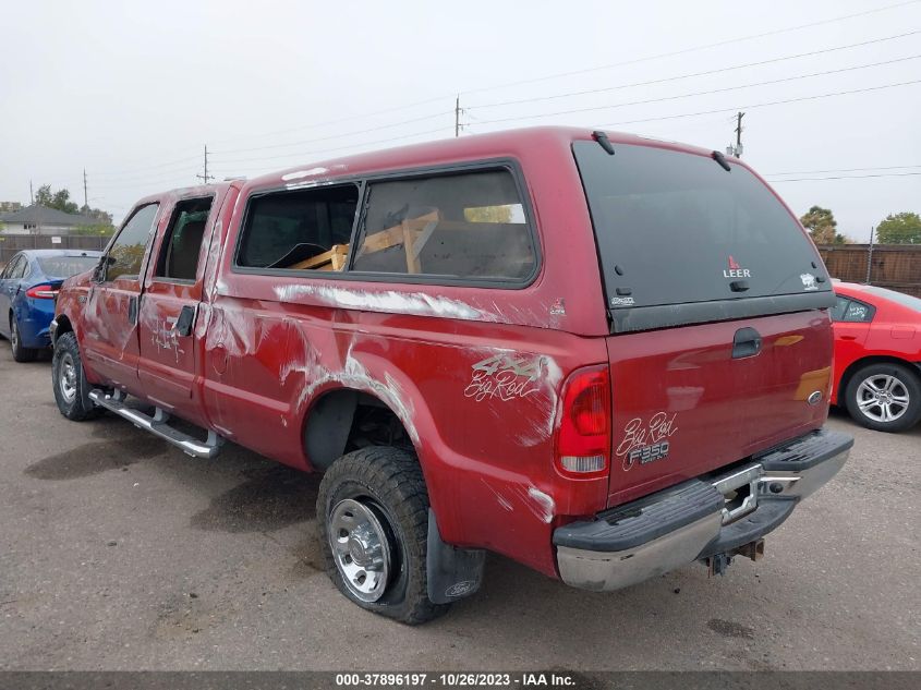 2003 Ford Super Duty F-350 Srw Xl/Xlt/Lariat/King Ranch VIN: 1FTSW31P03EB66207 Lot: 37896197