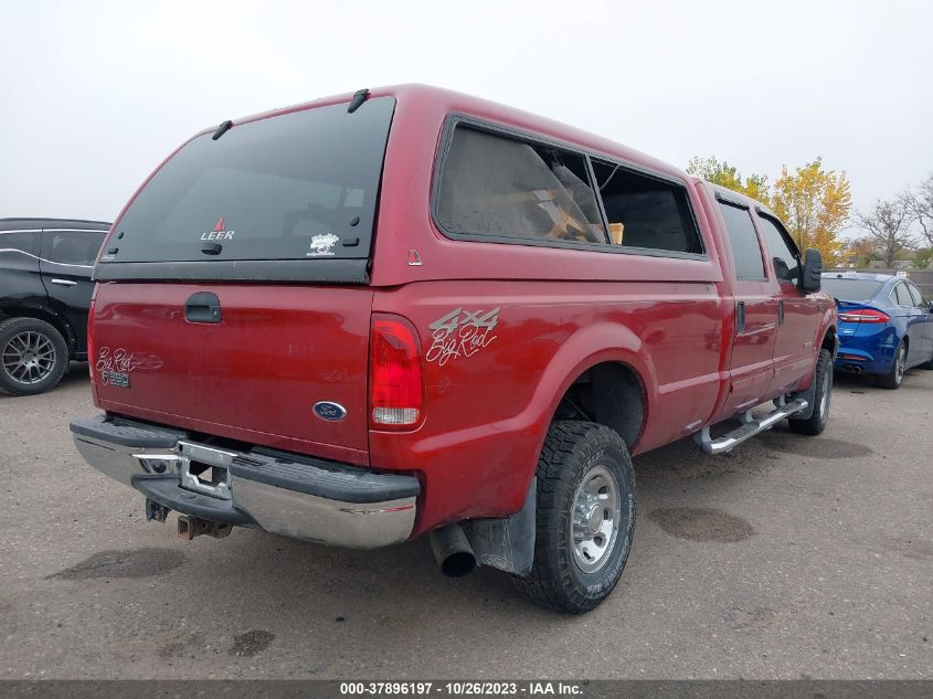 2003 Ford Super Duty F-350 Srw Xl/Xlt/Lariat/King Ranch VIN: 1FTSW31P03EB66207 Lot: 37896197