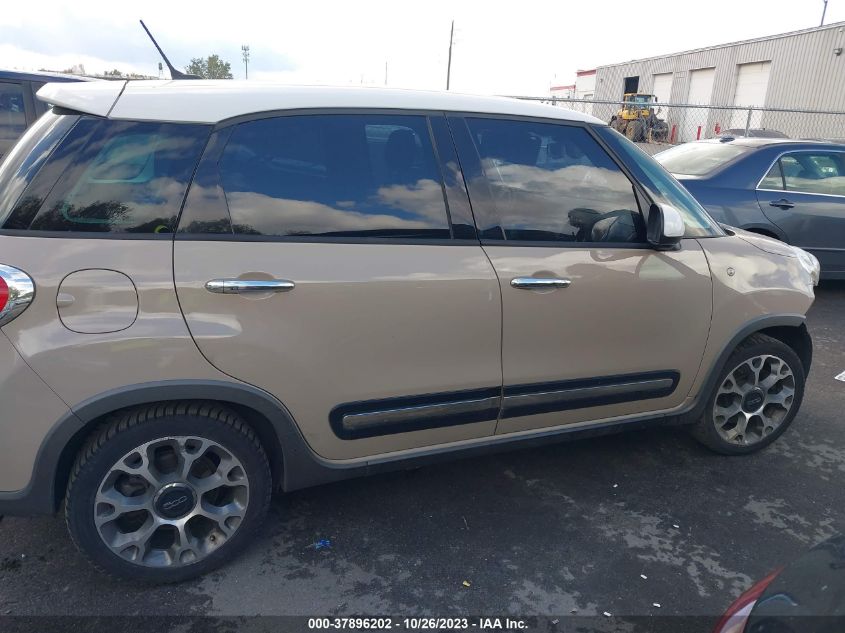 2015 Fiat 500L Trekking VIN: ZFBCFADH4FZ033401 Lot: 37896202