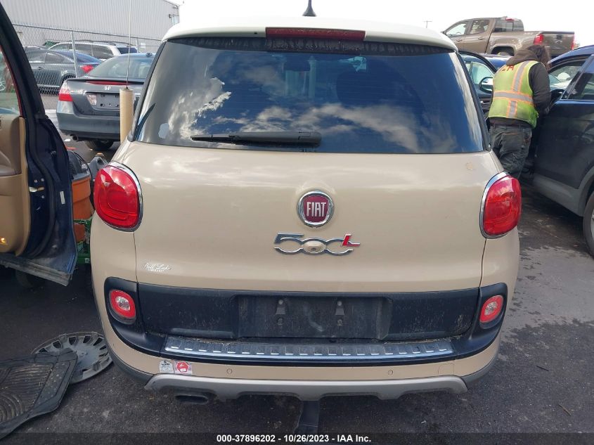 2015 Fiat 500L Trekking VIN: ZFBCFADH4FZ033401 Lot: 37896202