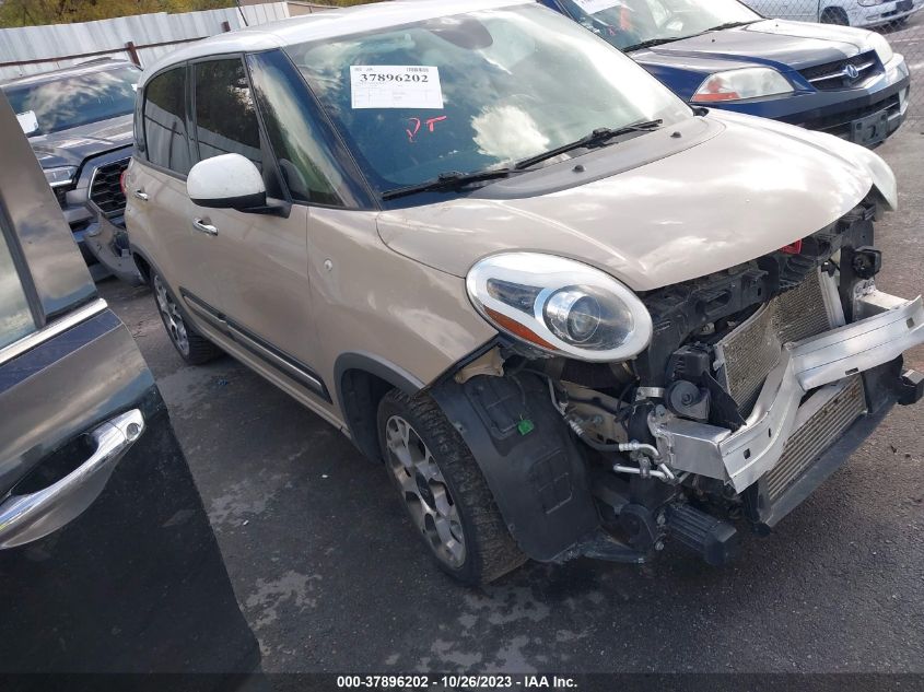 2015 Fiat 500L Trekking VIN: ZFBCFADH4FZ033401 Lot: 37896202