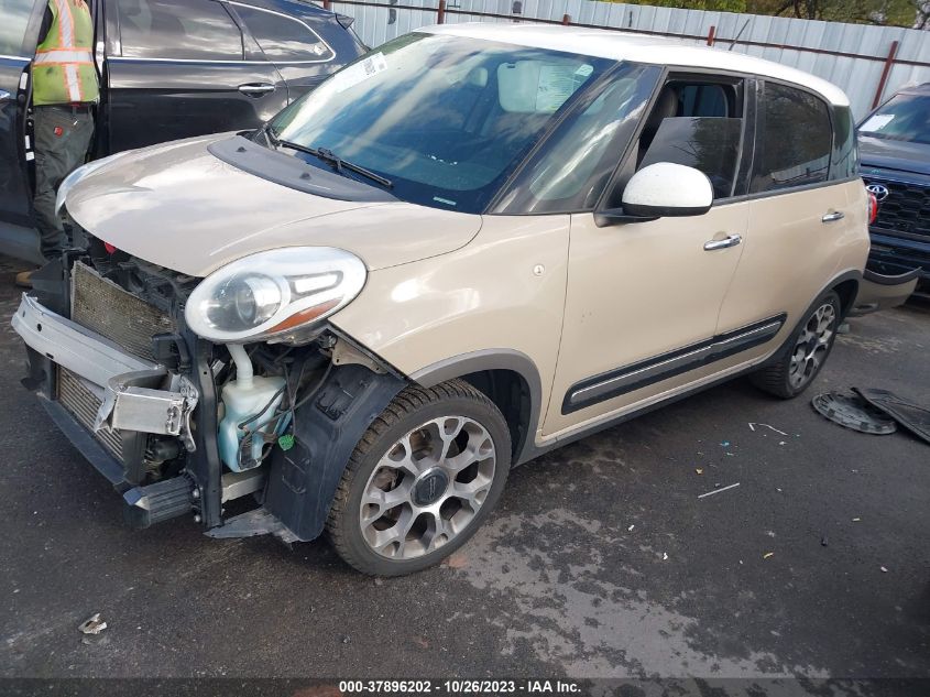 2015 Fiat 500L Trekking VIN: ZFBCFADH4FZ033401 Lot: 37896202