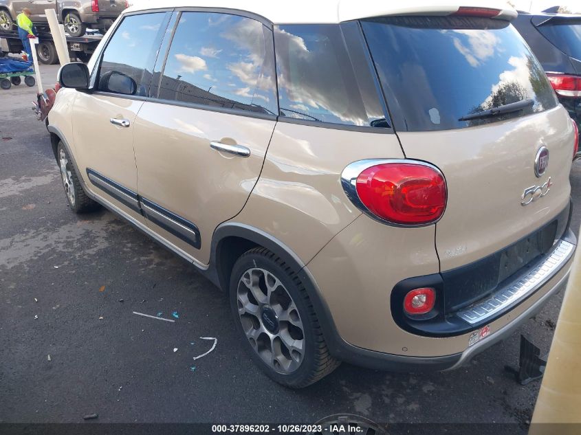 2015 Fiat 500L Trekking VIN: ZFBCFADH4FZ033401 Lot: 37896202