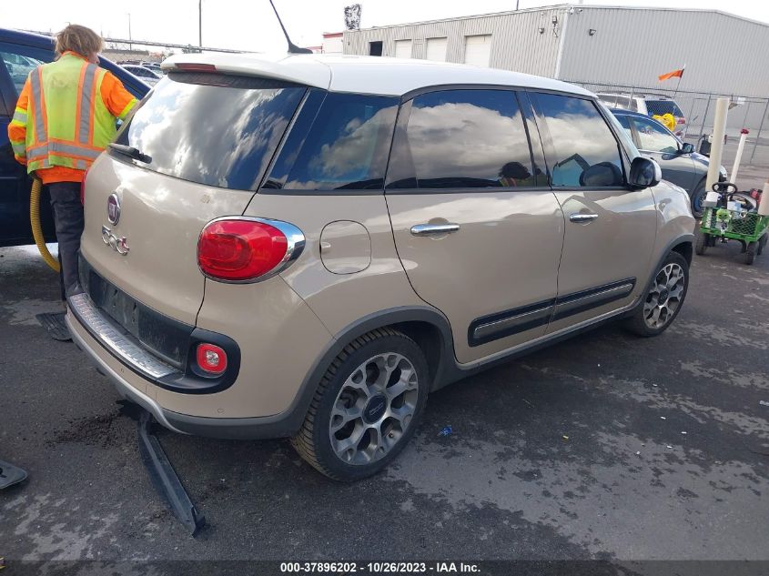 2015 Fiat 500L Trekking VIN: ZFBCFADH4FZ033401 Lot: 37896202