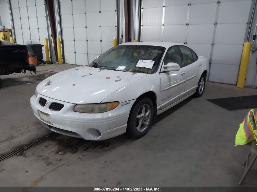 1999 Pontiac Grand Prix Gt VIN: 1G2WP52K2XF344829 Lot: 37896284