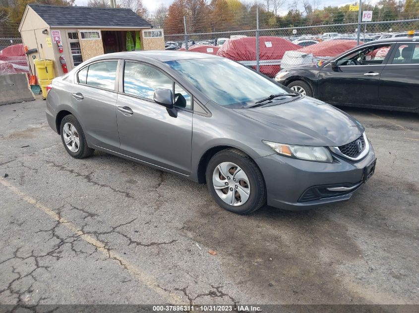 2013 Honda Civic Sdn Lx VIN: 2HGFB2F55DH518594 Lot: 37896311