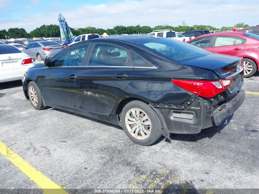 2012 Hyundai Sonata Gls VIN: 5NPEB4AC5CH359805 Lot: 37896358