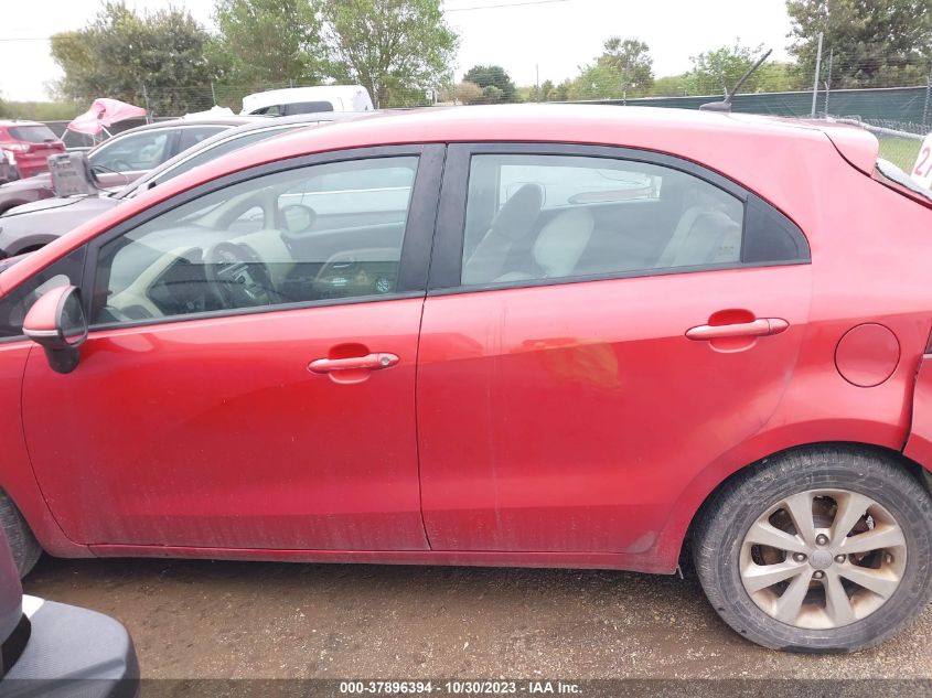 2013 Kia Rio Ex VIN: KNADN5A39D6103281 Lot: 37896394