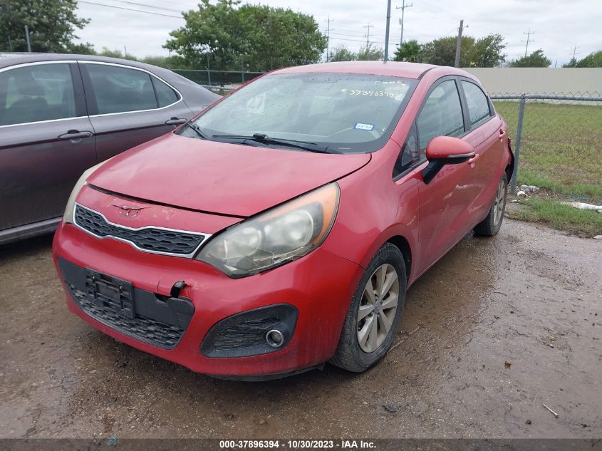 2013 Kia Rio Ex VIN: KNADN5A39D6103281 Lot: 37896394