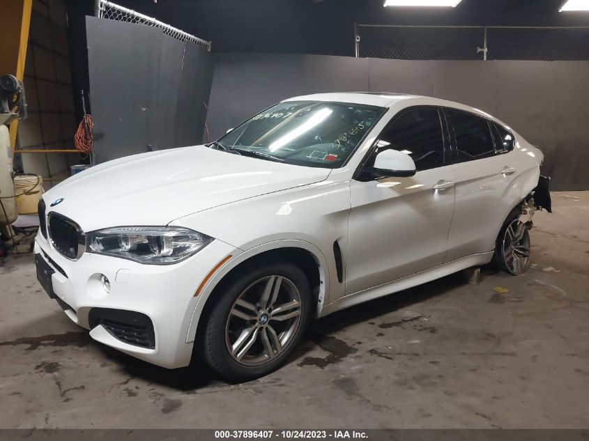 VIN 5UXKU2C34H0N85562 2017 BMW X6, Xdrive35I no.2