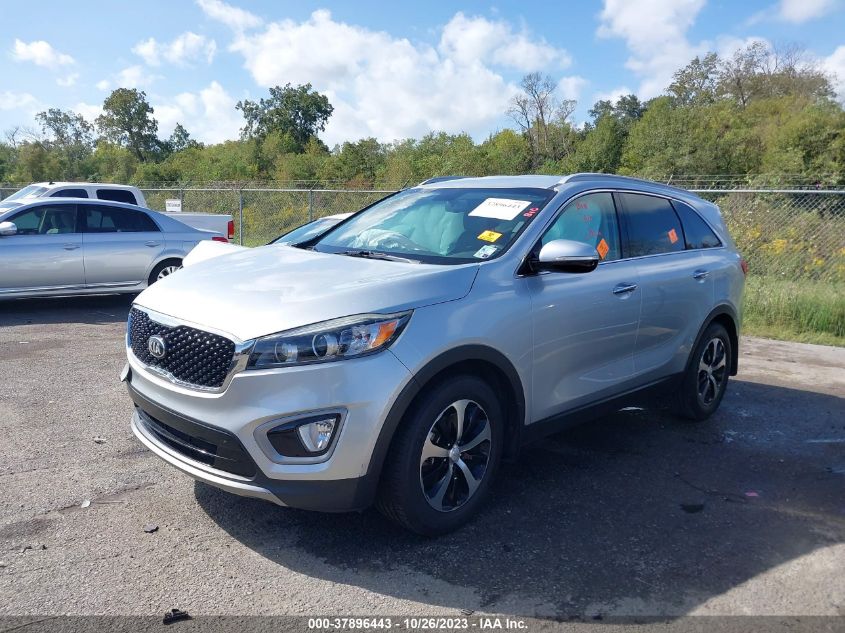 2017 Kia Sorento Ex V6 VIN: 5XYPH4A5XHG276202 Lot: 37896443