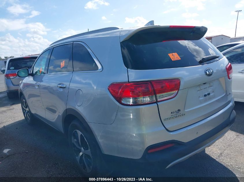 2017 Kia Sorento Ex V6 VIN: 5XYPH4A5XHG276202 Lot: 37896443