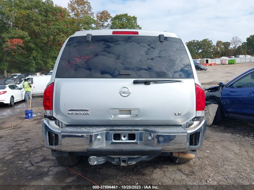 2004 Nissan Pathfinder Armada Le VIN: 5N1AA08A44N742369 Lot: 37896461