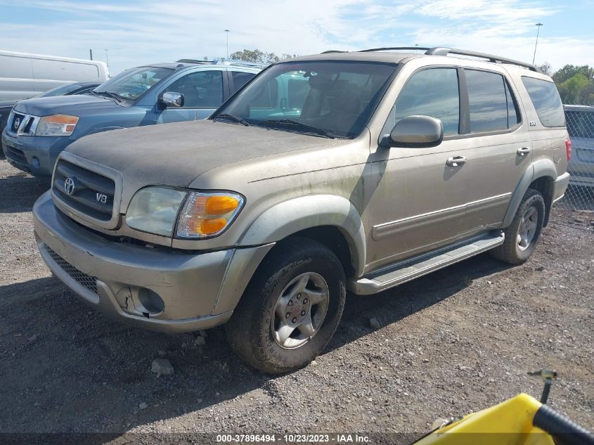 5TDZT34A31S055060 2001 Toyota Sequoia Sr5