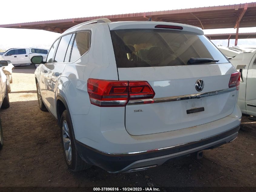 2018 Volkswagen Atlas 3.6L V6 Sel VIN: 1V2ER2CA8JC503141 Lot: 37896516