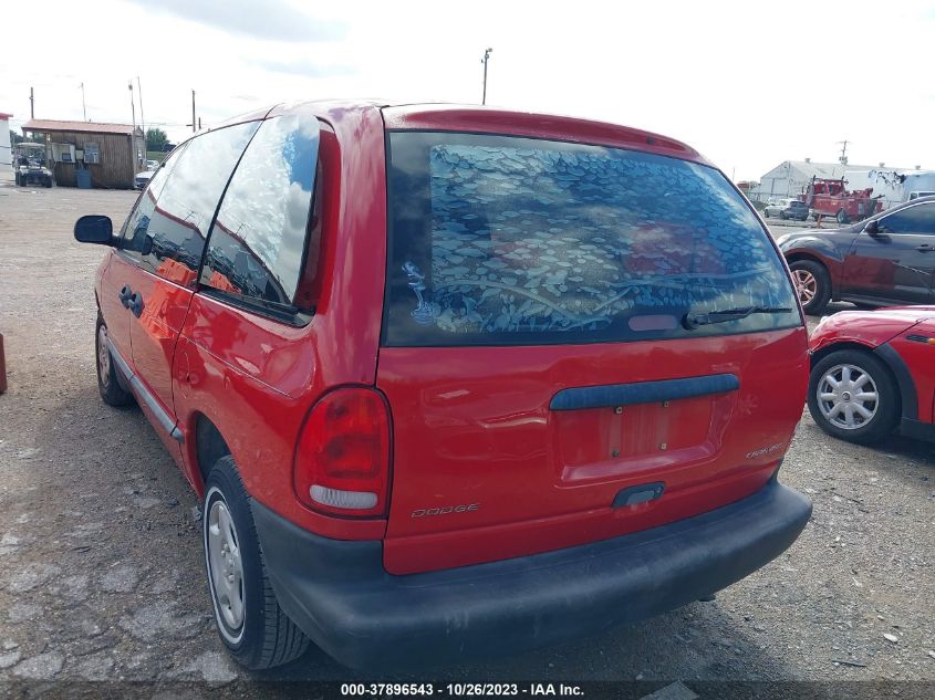 2000 Dodge Caravan Base VIN: 2B4FP25B8YR570192 Lot: 37896543