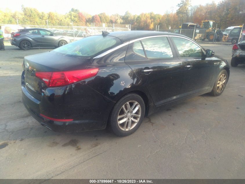 2013 Kia Optima Lx VIN: 5XXGM4A75DG166542 Lot: 37896667