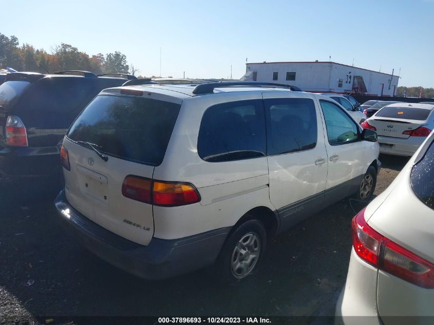 2000 Toyota Sienna Le/Xle VIN: 4T3ZF13C2YU292002 Lot: 37896693