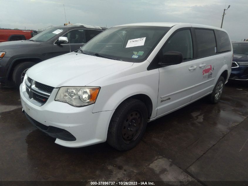 2017 Dodge Grand Caravan Se VIN: 2C4RDGBG1HR848579 Lot: 37896737