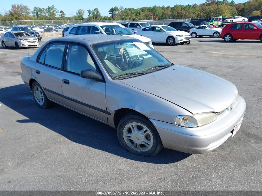 2000 Chevrolet Prizm Lsi VIN: 1Y1SK528XYZ410620 Lot: 37896772