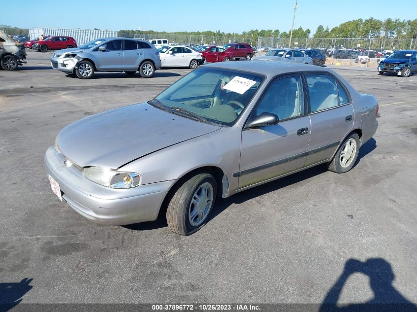 2000 Chevrolet Prizm Lsi VIN: 1Y1SK528XYZ410620 Lot: 37896772