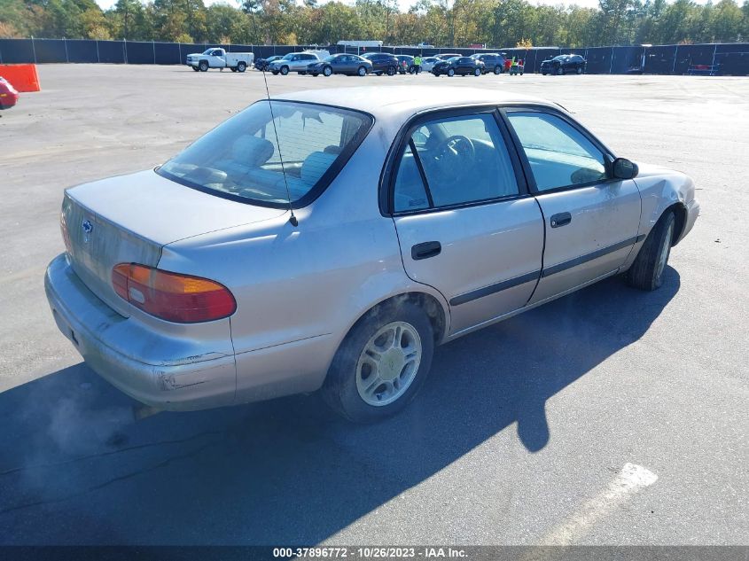 2000 Chevrolet Prizm Lsi VIN: 1Y1SK528XYZ410620 Lot: 37896772