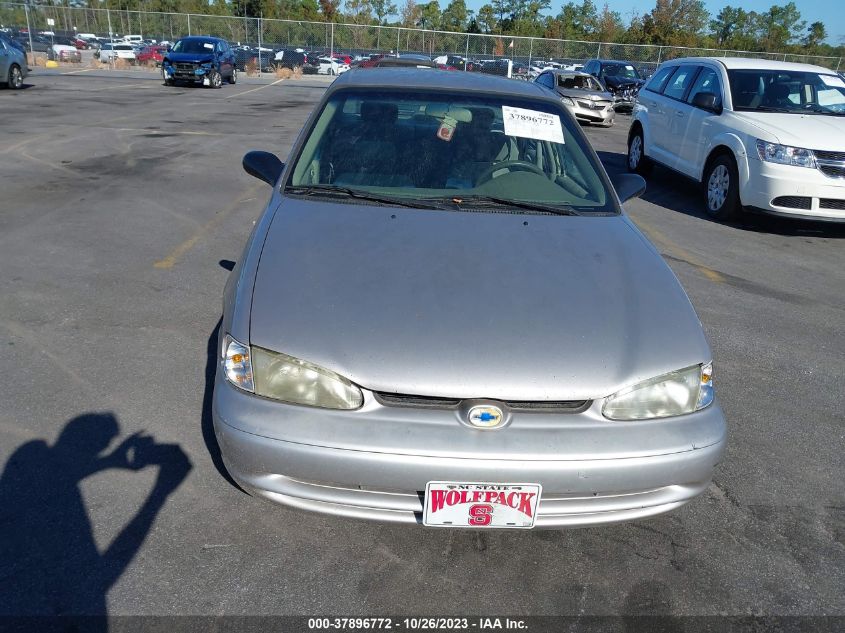 2000 Chevrolet Prizm Lsi VIN: 1Y1SK528XYZ410620 Lot: 37896772