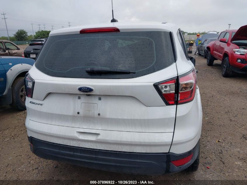 2017 Ford Escape S VIN: 1FMCU0F74HUA49692 Lot: 37896922