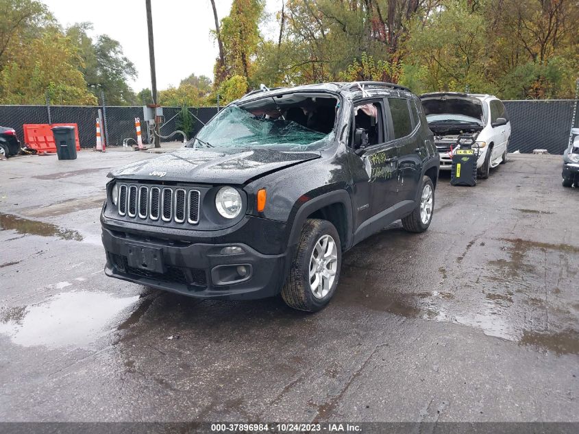 2018 Jeep Renegade Latitude VIN: ZACCJBBB9JPH46964 Lot: 37896984