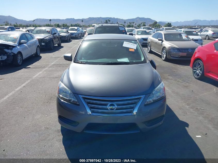 2015 Nissan Sentra Sv VIN: 3N1AB7AP5FL678518 Lot: 37897042