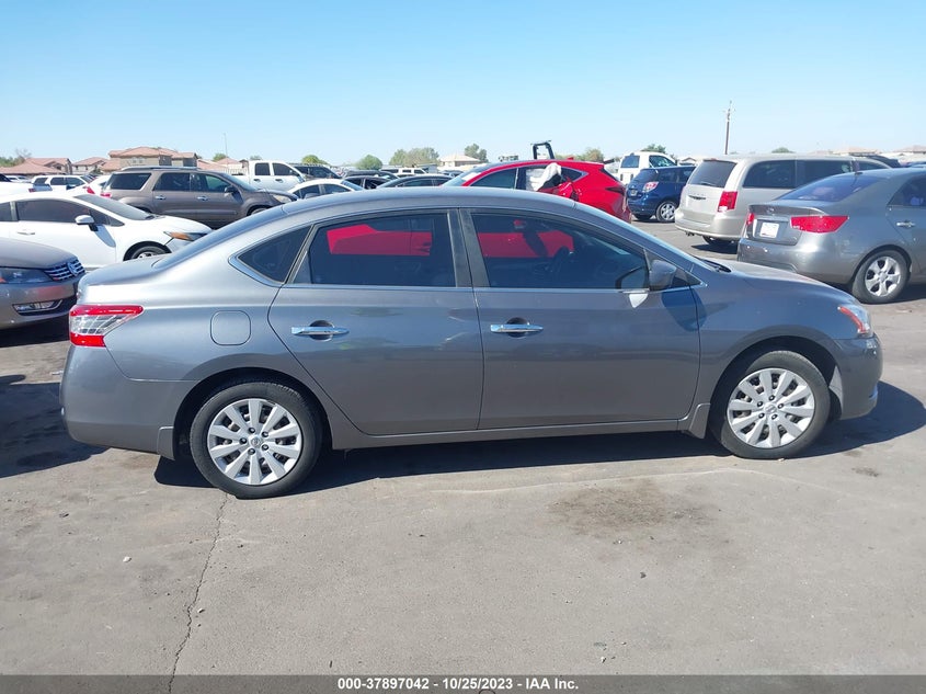 2015 Nissan Sentra Sv VIN: 3N1AB7AP5FL678518 Lot: 37897042