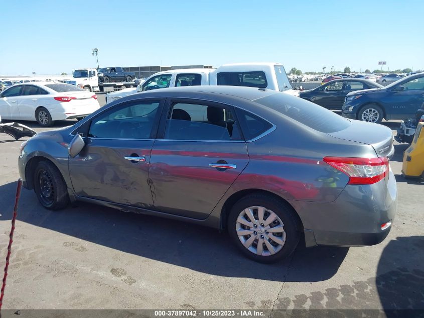 2015 Nissan Sentra Sv VIN: 3N1AB7AP5FL678518 Lot: 37897042