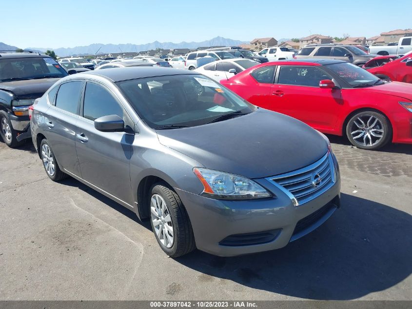 2015 Nissan Sentra Sv VIN: 3N1AB7AP5FL678518 Lot: 37897042