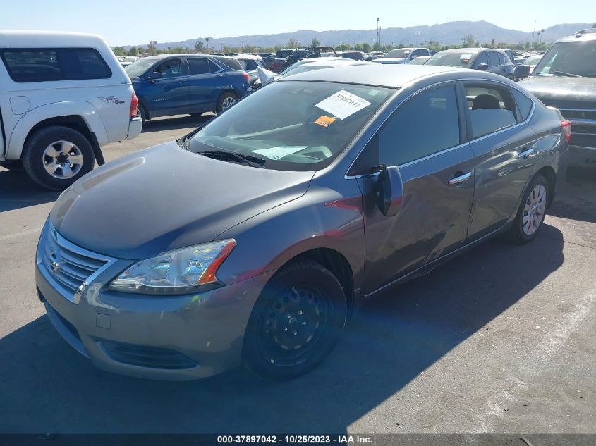 2015 Nissan Sentra Sv VIN: 3N1AB7AP5FL678518 Lot: 37897042