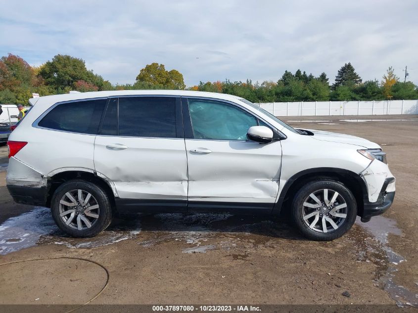 2021 Honda Pilot Ex-L VIN: 5FNYF6H50MB003752 Lot: 37897080