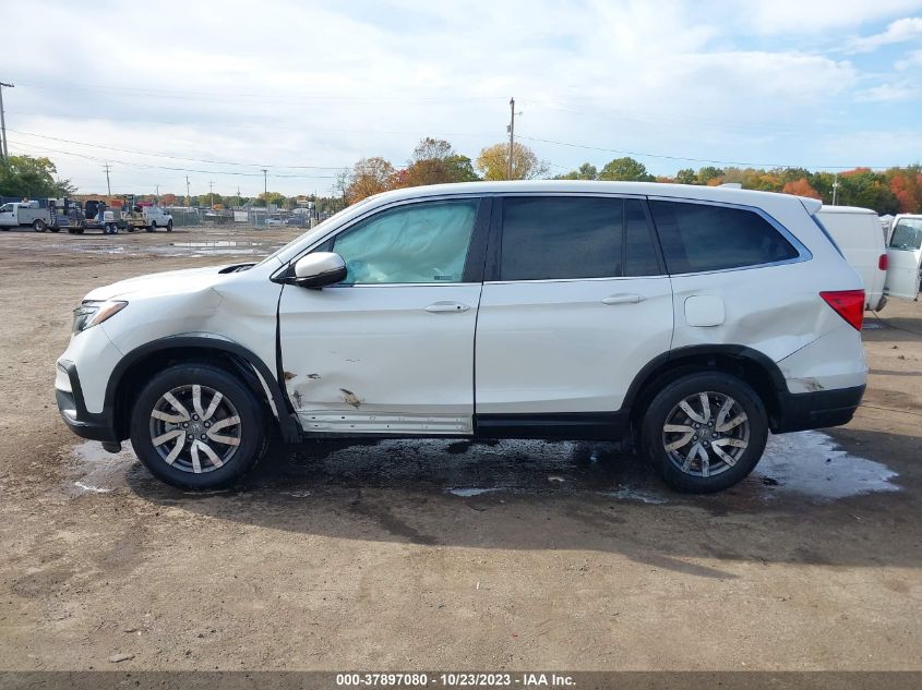 2021 Honda Pilot Ex-L VIN: 5FNYF6H50MB003752 Lot: 37897080