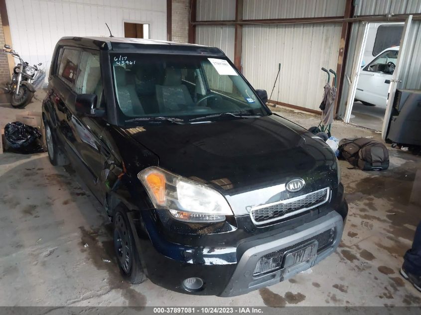 2010 Kia Soul + VIN: KNDJT2A21A7076696 Lot: 37897081