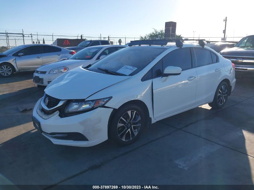 2014 Honda Civic Sedan Ex VIN: 19XFB2F81EE038980 Lot: 37897269