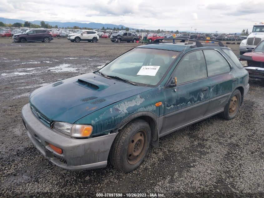 1997 Subaru Impreza Wagon Outback Sport VIN: JF1GF4853VG816533 Lot: 37897598