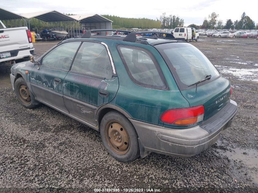 1997 Subaru Impreza Wagon Outback Sport VIN: JF1GF4853VG816533 Lot: 37897598