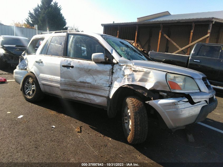 2005 Honda Pilot Ex VIN: 2HKYF18455H541568 Lot: 37897843