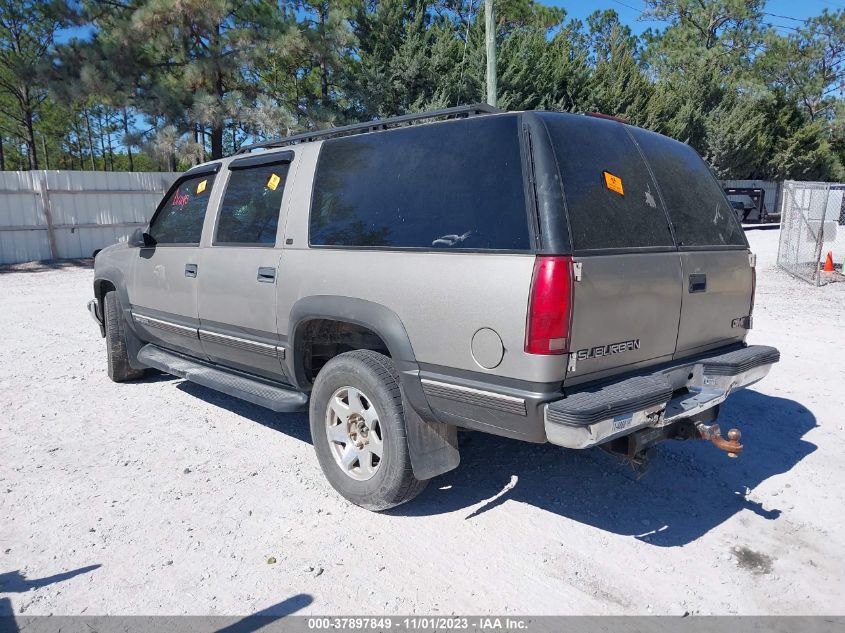 1999 GMC Suburban VIN: 1GKFK16R6XJ775802 Lot: 37897849