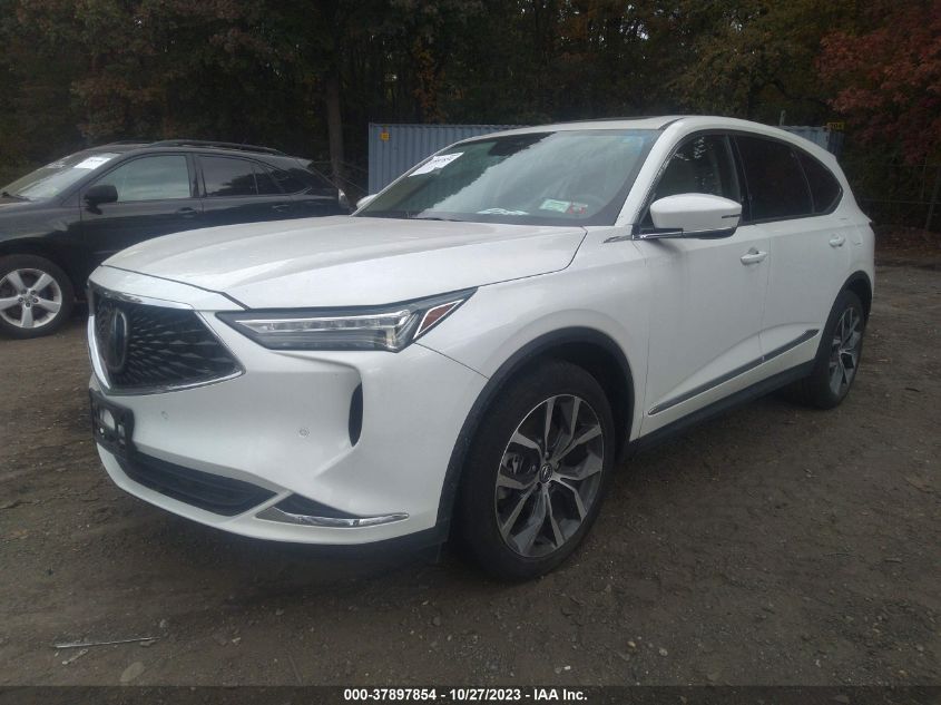 2022 Acura Mdx W/Technology Package VIN: 5J8YE1H48NL004077 Lot: 37897854