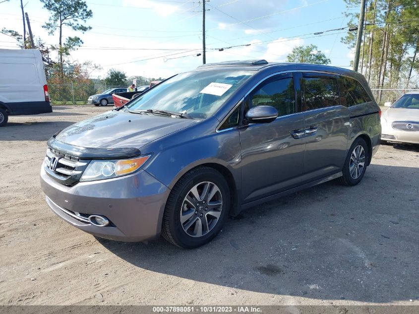 2015 Honda Odyssey Touring/Touring Elite VIN: 5FNRL5H91FB004583 Lot: 37898051