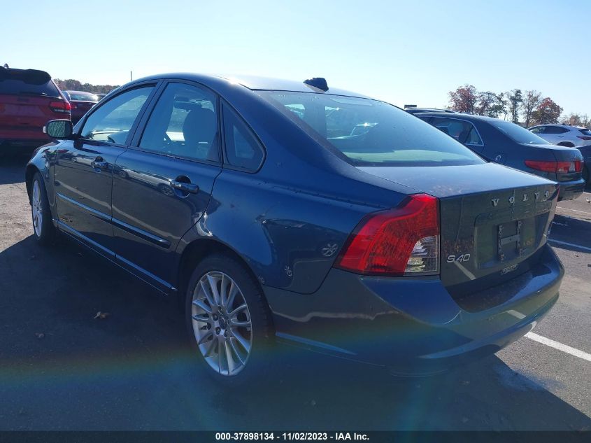 2009 Volvo S40 2.4L VIN: YV1MS390992460835 Lot: 37898134