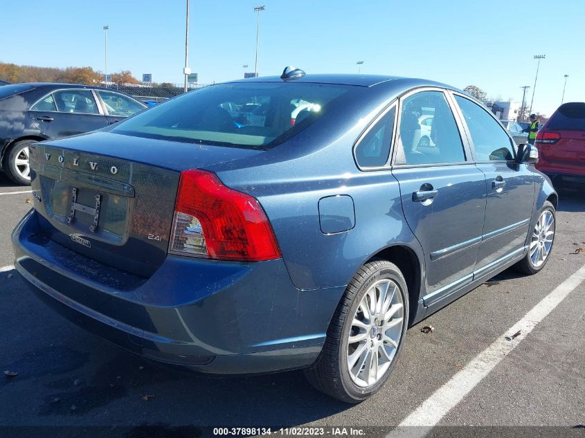 2009 Volvo S40 2.4L VIN: YV1MS390992460835 Lot: 37898134