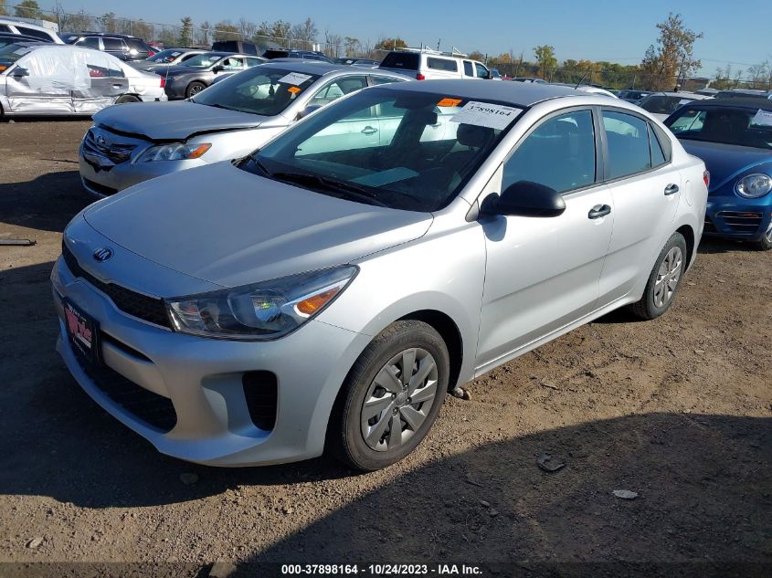 2018 Kia Rio Lx VIN: 3KPA24AB3JE071384 Lot: 37898164