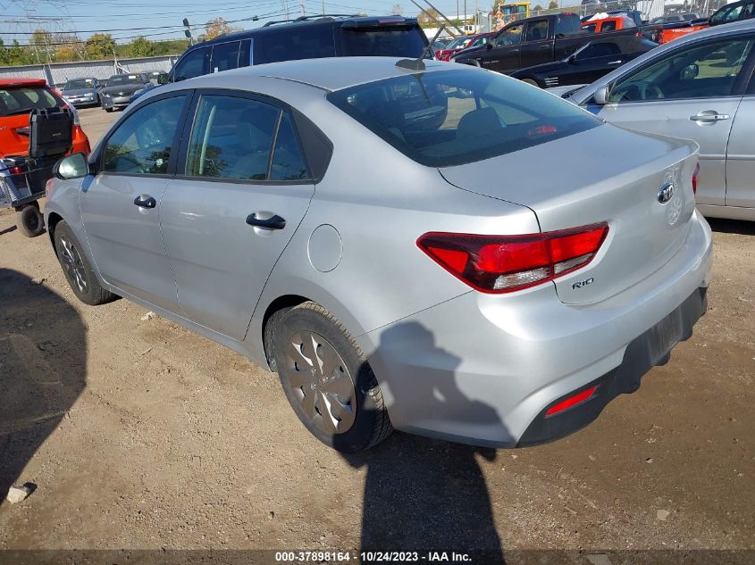 2018 Kia Rio Lx VIN: 3KPA24AB3JE071384 Lot: 37898164