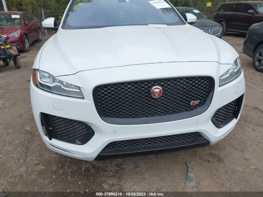 2018 Jaguar F-Pace S VIN: SADCM2FV1JA279961 Lot: 37898218