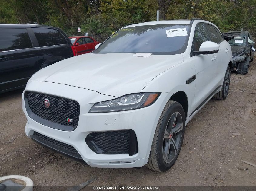 2018 Jaguar F-Pace S VIN: SADCM2FV1JA279961 Lot: 37898218